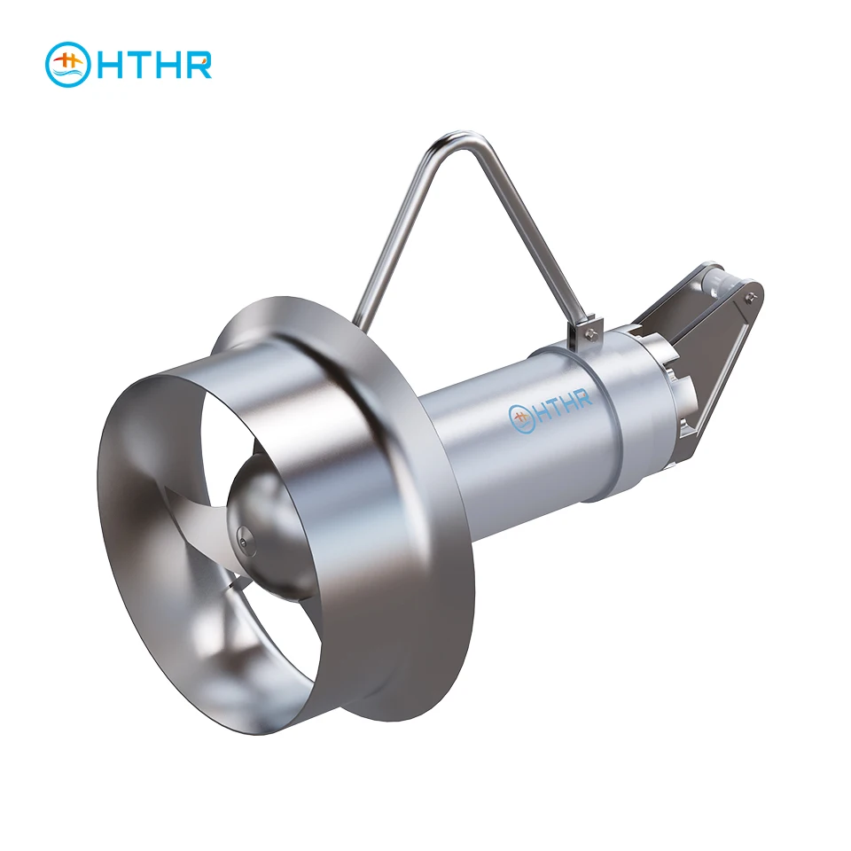 Low Speed Submersible Flowmaker-Low Shear, up to 50m Coverage Radius for Large Basins