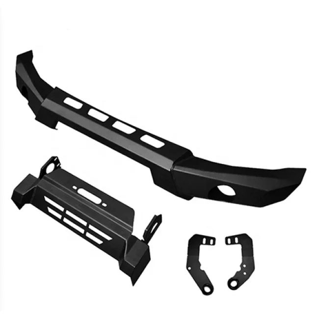 

Black Steel Spare Tires Cover Front Bumper Guard for Suzuki Jimny Bull Bar JB64/JB74 2018+ Suzuki Jimny