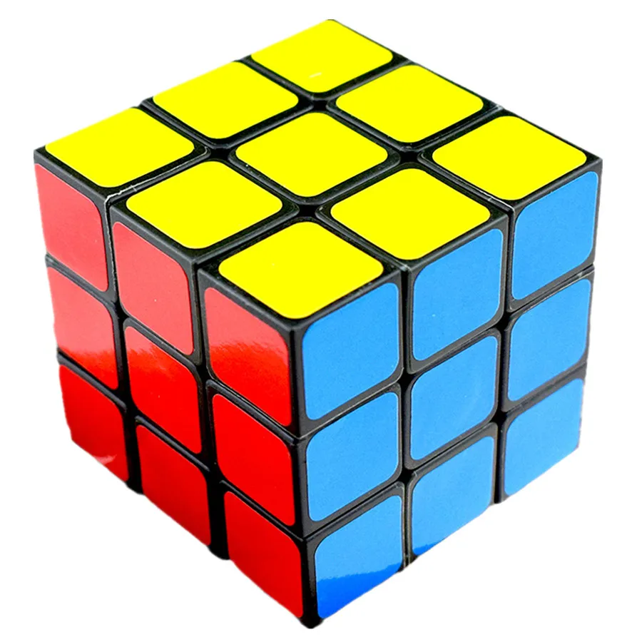Qiyi Qihang 3x3x3 Zauberwürfel profession elle 3x3 schwarz Aufkleber Cubo Magico Speed Puzzle Kinderspiel zeug Spiele Geschenk