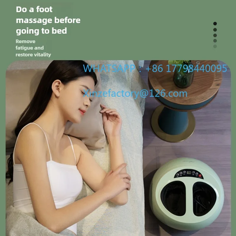 تخصيص الهدايا آلة تدليك القدم العجن المنزلية الكهربائية الأسطوانة العجن التدفئة أقدام جميلة وسادة هوائية ملفوفة بالكامل