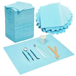 250-15PCS Disposable Tattoo Clean Pad Tattoo Bibs Table Covers Waterproof Clean Pad Patient Dental Napkins Tattoo Accessories