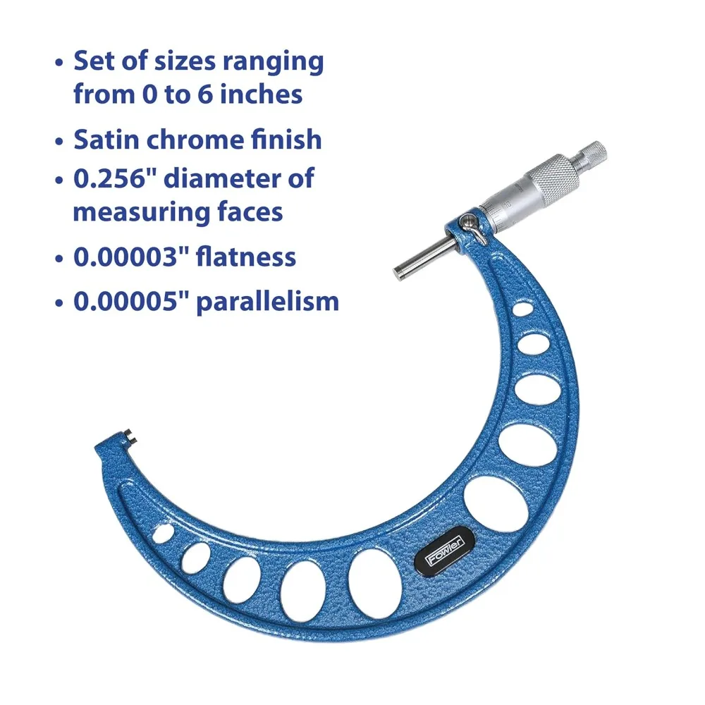 Outside Micrometer Set with 0–6