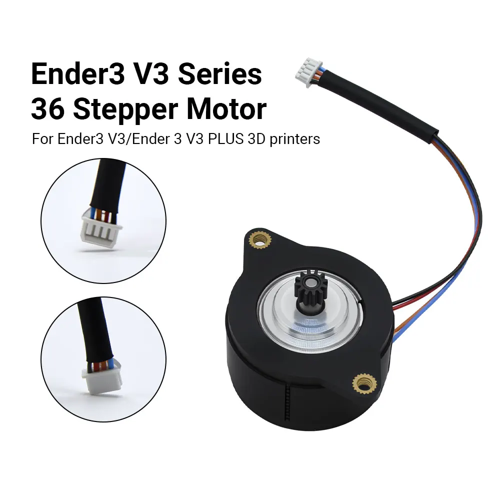 

K1 Series Extruder Stepper Motor 36mm Circular Stepping Motor for Ender 3 V3/V3 Plus 3d Printer Parts K1 SE K1C K1 Max Motor