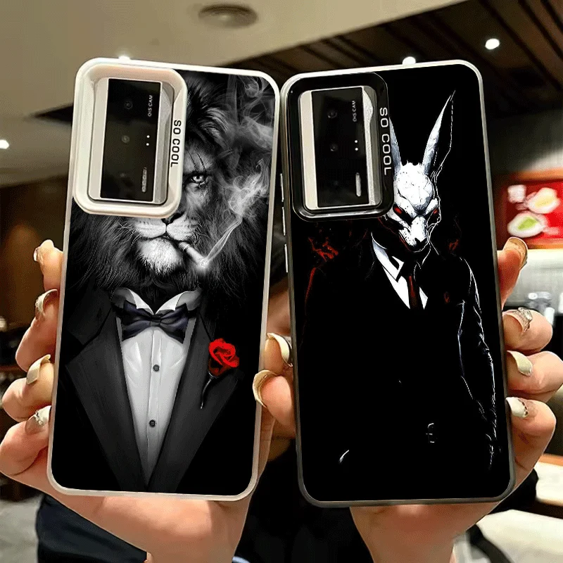 Man Suit Shirt Tie Cool Soft Phone Case for Xiaomi Redmi 15C 15 14C 13C 12C Poco X5 X6 X7 Pro X3 F8 F7 Ultra M8 13 12 Cover Back