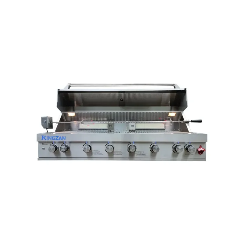 Modern Outdoor Garden 304 Stainless Steel Barbecue Oven Smokeless Feature Folding
