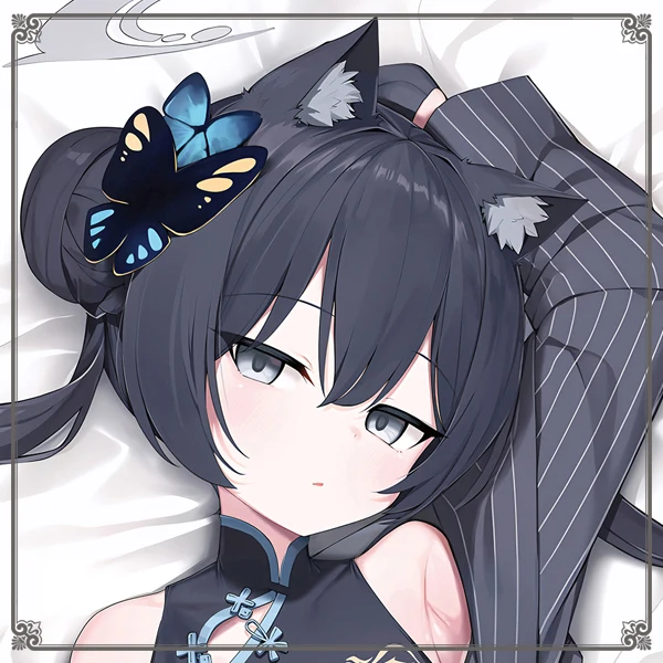 

Anime Game Kisaki Blue Archive 2WAY Dakimakura Hing Body Case Otaku Cushion Pillow Cover