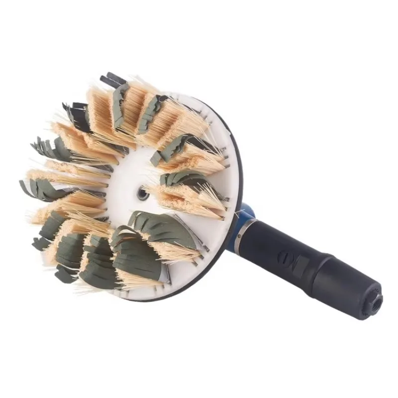 Portable Pneumatic Manual Round Wood Air Sanding Disc Polisher