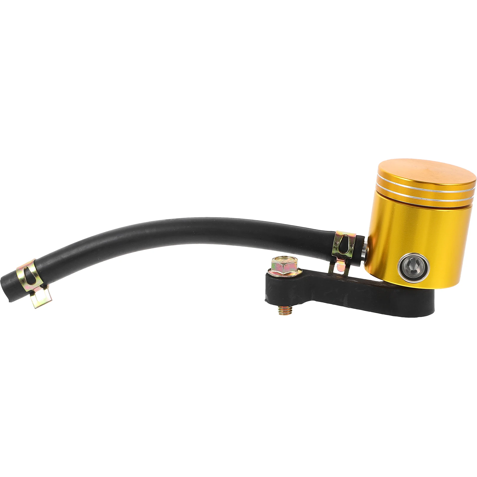 

1 Set Motorcycle Brake Oil Cup Aluminum Alloy Clutch Fluid Reservoir Tank Cnc Machined Durable Lightweight Direct Push Design