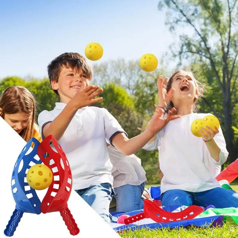 Schaufel ball Set lustige Kinder Sommer Aktivitäten werfen & fangen Schaufel ball Outdoor-Sport Strands piel für Zuhause, Rasen und Camping Park