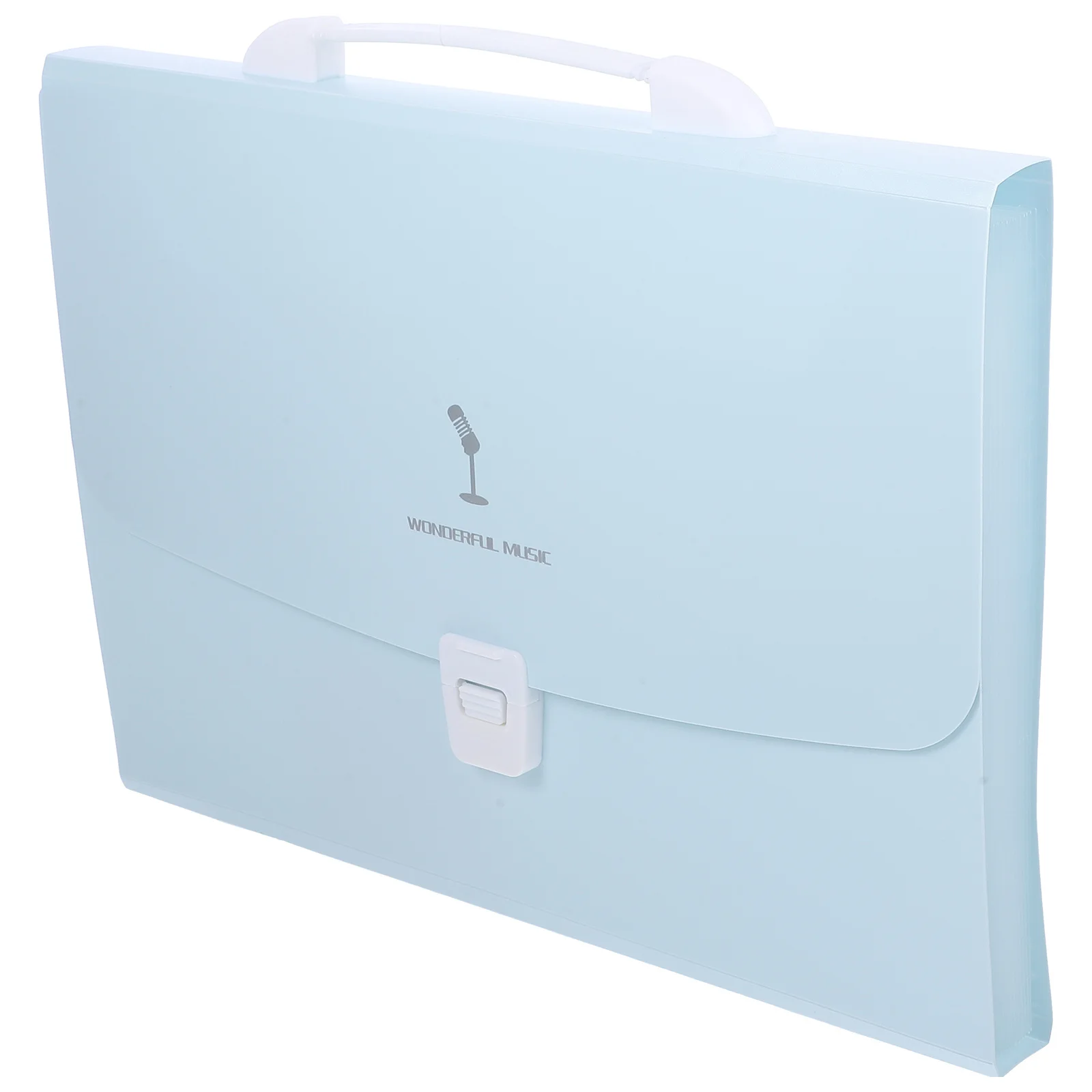 휴대용 아코디언 파일 정리함 휴대용 플라스틱 폴더 사무실 홈 스쿨 사용을위한 다층 문서 보관 가방