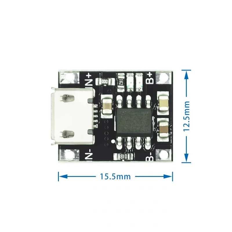 Lithium Battery Charger Module Micro USB 5V 1A 18650 CP4056 Charging Card Dual Functions 1A Li-ion Protection for arduino