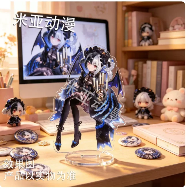 Japanese Anime Neverness to Everness Lacrimosa Acrylic Stand Figure Model Plate Cosplay Collection Desktop Decor Gifts M