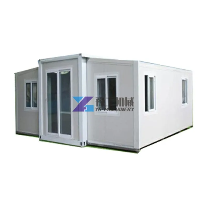 Waterproof 40ft Prefab Modern Expandable Container House High Quality 40ft Double Wing Folding Room