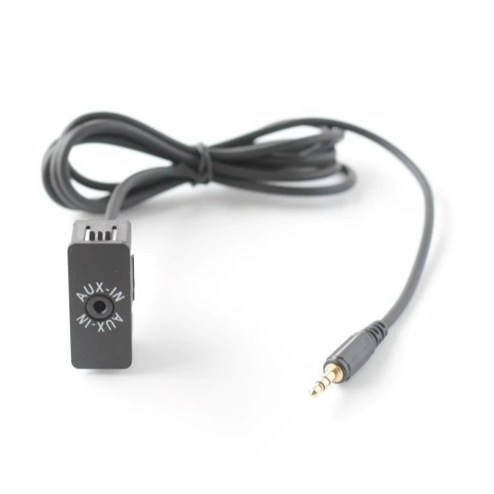 Auto-Navigationsgerät 3,5-mm-auf-AUX-Audioeingang USB-Port-Panel-Schnittstelle für BMW AUX-Schnittstelle Zusatzkabel Audio-Kit