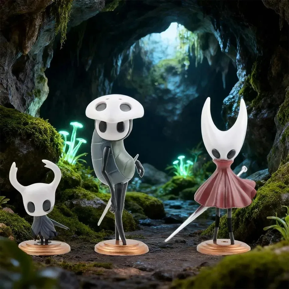 Gran oferta, nuevos juguetes huecos Knght Silksong, figura de juego de Anime, figura de acción del caballero, figura de Hornet/Seth, muñeca coleccionable en miniatura