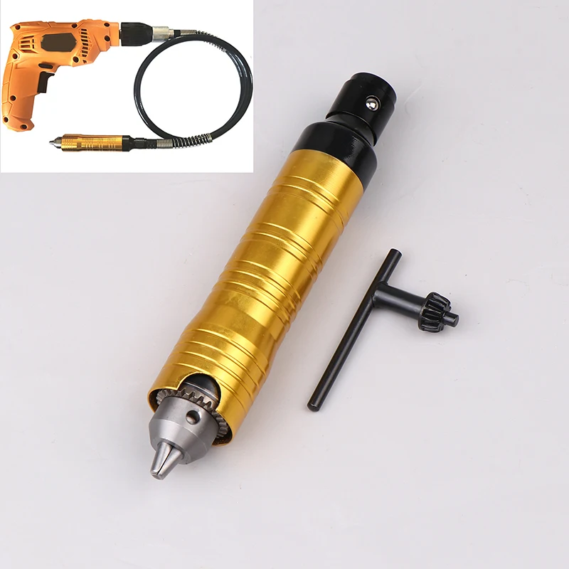 Handle Chuck Separate Mini Grinder Accessories Engraver Flexible Shaft 6.5MM Flex Shaft Handpiece Power Tool Electric Drill