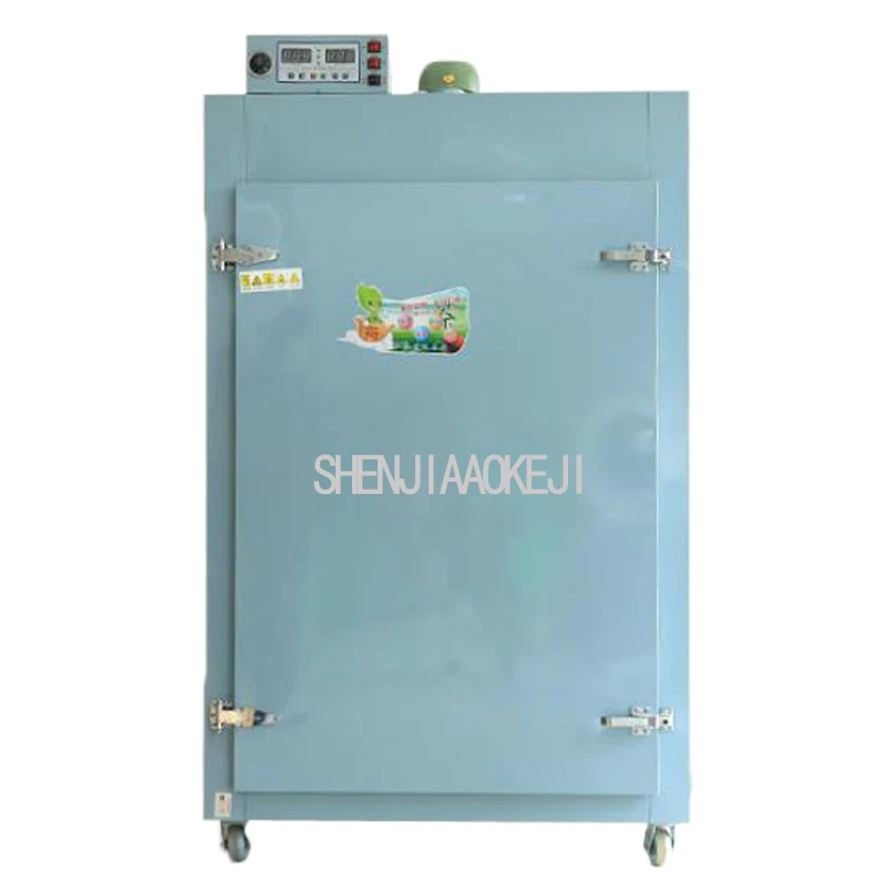 Dehidrator listrik pengering buah, Mesin Pengering sayuran komersial 12 tingkat, kentang, daging, Pengering hijau hewan peliharaan 220V