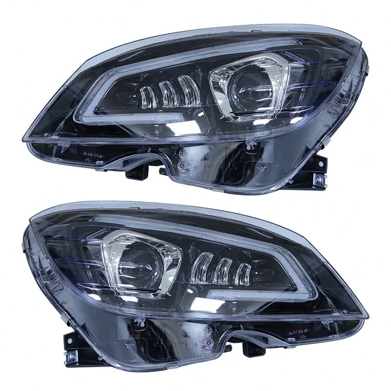 

C-Class W204 Headlight 2007 2011 Upgrade Light Emitting Diode Headlight Headlight C200 Auto Parts