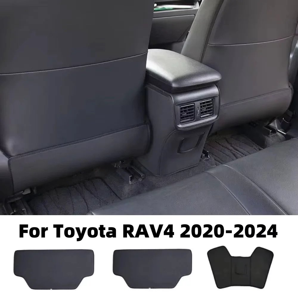 

Car Seat Back Anti Kick Pad Cover For Toyota RAV4 2024 2023 2022 2021 2020, Anti-Dirty Waterproof Seat Protection Mats