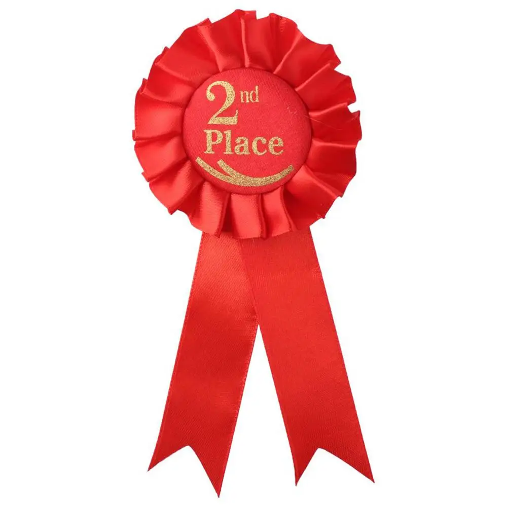 Recognition Ribbons Ribbon Award Set Competitions Blue,Red,White Prize Ribbon 1st 2nd 3rd Place Honorable Ribbon