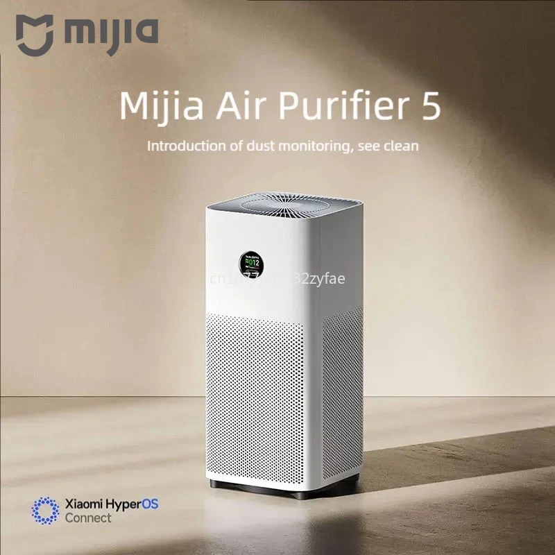 

Очиститель воздуха Mijia 5 с датчиком пыли, мониторингом и 99,99% удалением вирусов, для дома, от аллергии, шерсти животных, для спальни
