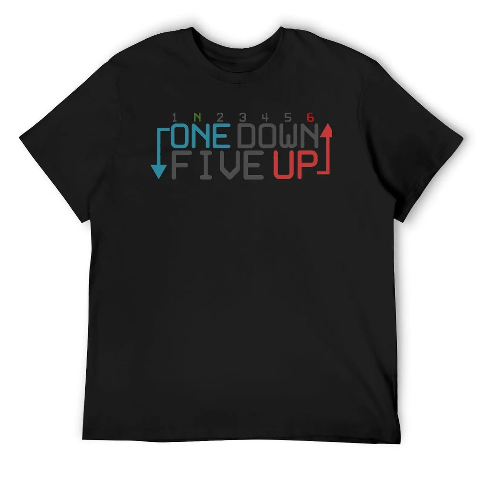 Harajuku One Down Five Up 1N23456 Essential for T-shirt  Campaign Tees Graphic Vintage Funny Novelty Fitness Eur Size