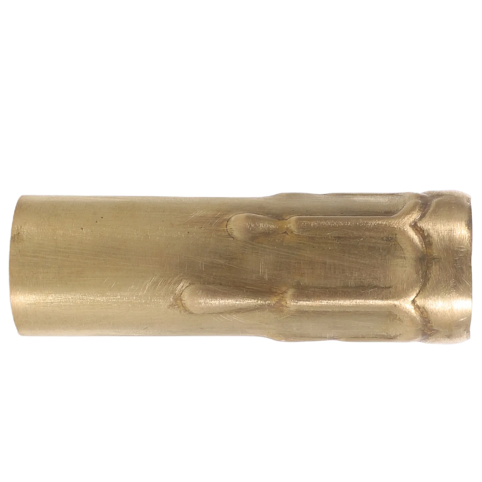 Brass E14 Lamp Socket Sleeve 3.15 Inch Cover Sleeve Vintage Chandelier Tube DIY Lighting Accessories Crystal
