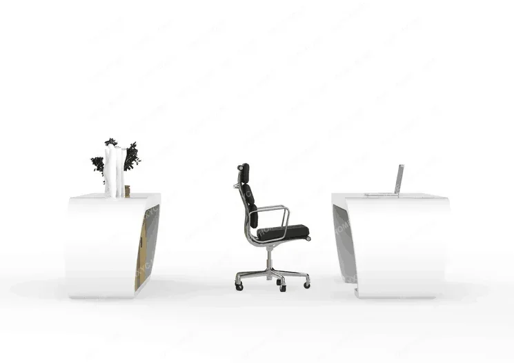 

A Simple front desk customized sized reception table Small office reception desk