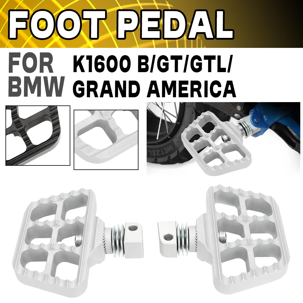 

Для BMW K1600gt K1600 GT GTL B K1600GTL K1600B K1600 Grand America мотоциклетная пассажирская подножка, подножка, педали, подножки, подставки