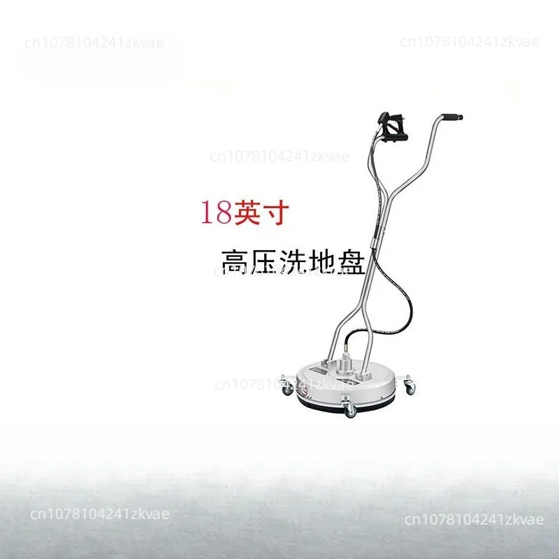 High Pressure Stainless Steel Surface Cleaner, Quick-Connect Flat Floor Washer for Driveways, Patios & Factory - 4000 PSI