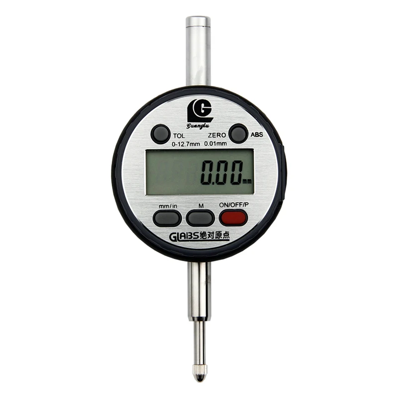 

Guanglu Absolute Digital Indicator,resolution 0.01mm,mm/inch zero setting TOL max/min max-min hold,range 0-12.7/25/50mm