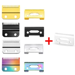 Wedge Fade Replacement Fixed Blade with Standard Carbon Steel Movable Blade to WAHL 8148 Hair Clipper Accessroies