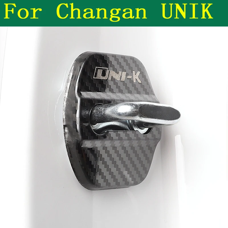 Door Lock Protective Cover For Changan UNIK 2023 2024  stainless steel door lock cover Car interior accessories