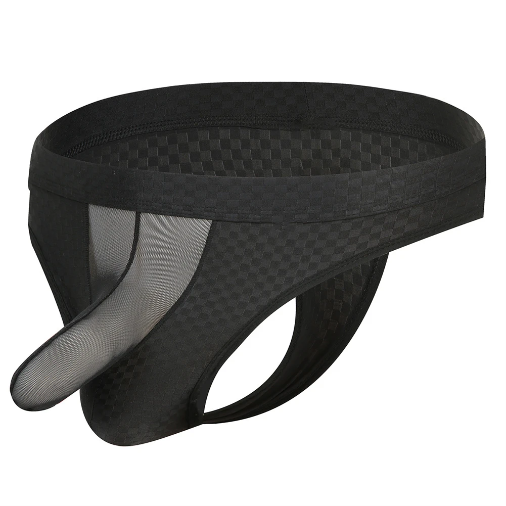 

1pc Mens Sexy Sheer Mesh Breathable Lingerie G-Strings Thongs Elephant Nose Briefs Underwear Man Underpants