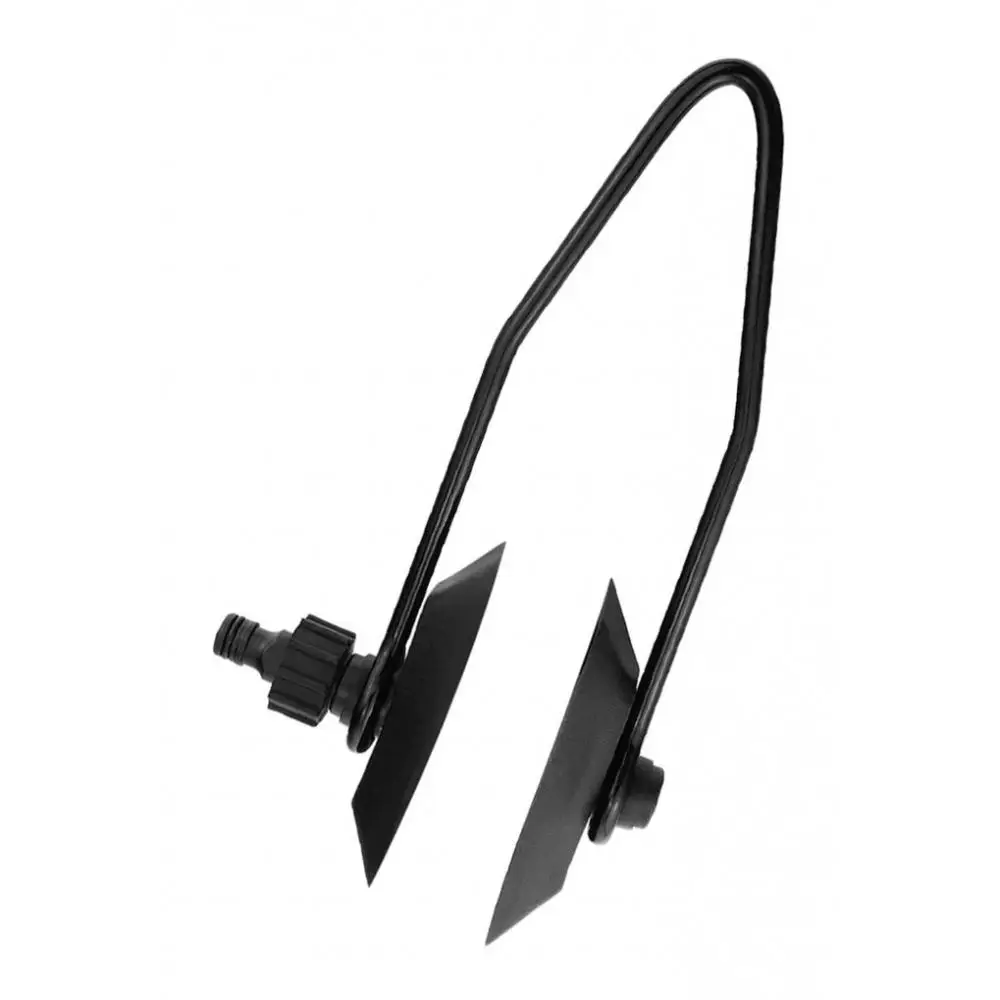 Rectangular Ear Muff Engine Flusher Large Black Cup Outboard Engine Water Flush Hose Fitting for Marine Motor Maintenance