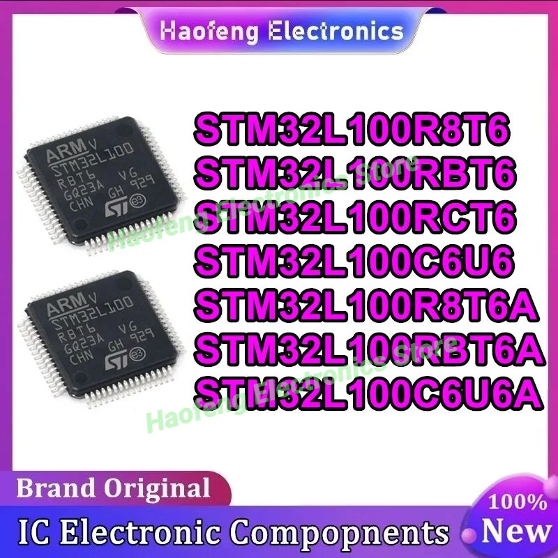 

5 шт. STM32L100R8T6 STM32L100RBT6 STM32L100RCT6 STM32L100C6U6 STM32L100R8T6A STM32L100RBT6A STM32L100C6U6A чипсет новый оригинальный