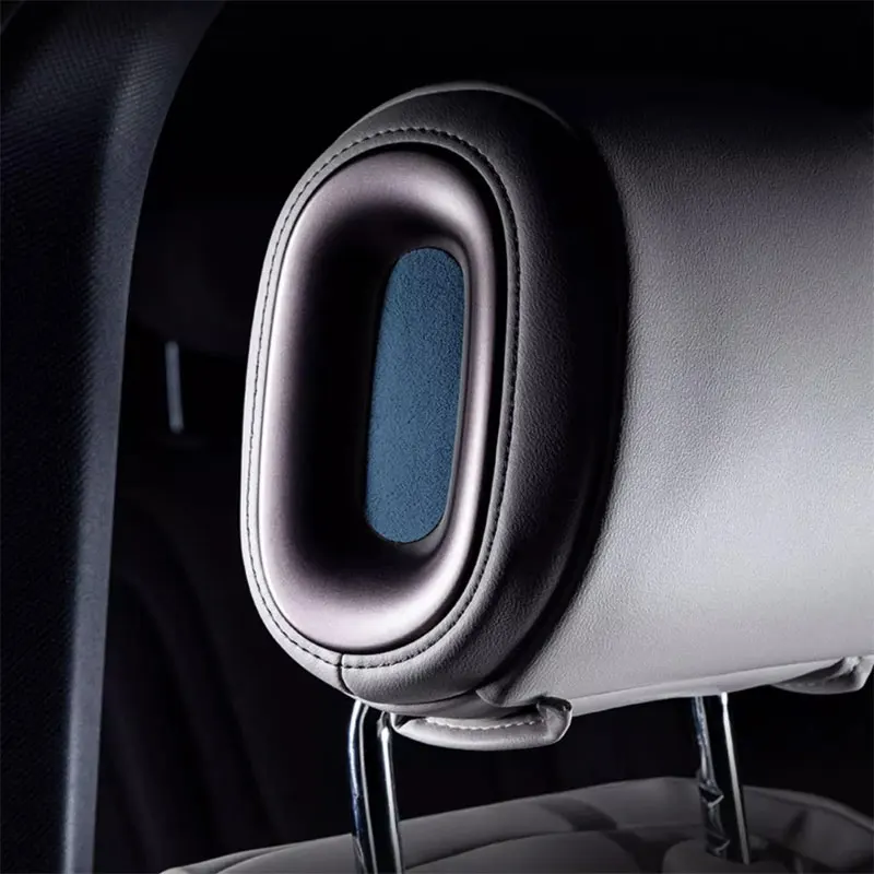 4Pcs Car Seat Headrest Colorful Decorative Patch For Mercedes Smart Elf 1 # Car Accessories Interior Sticker Styling Modificatio