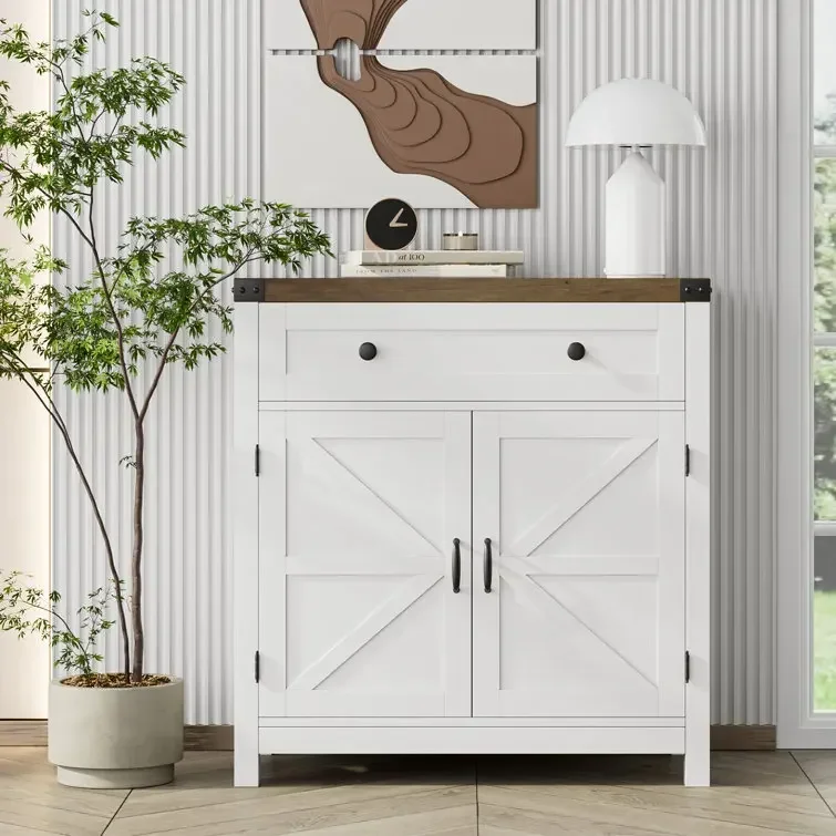 

-Farm style wooden dresser organizer table chest of drawers dressers bedroom furniture