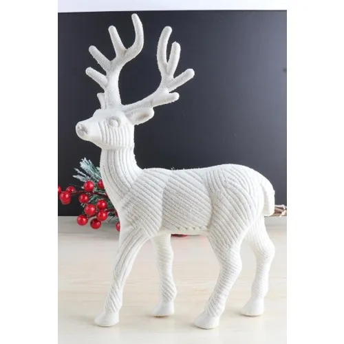 Beysüs Christmas Pine Tree Ornament Deer White