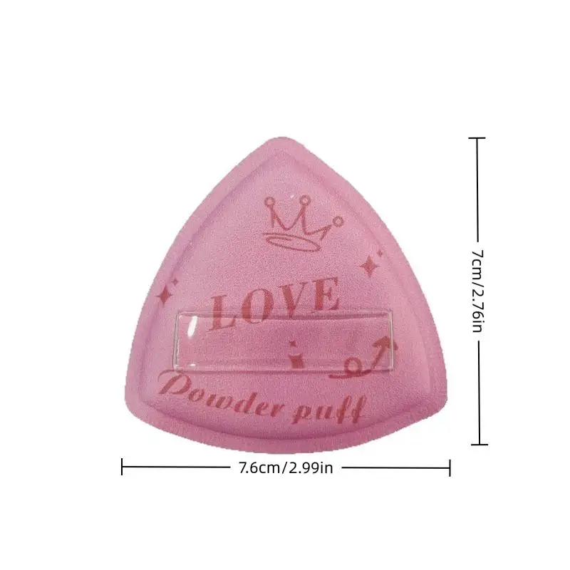 Brosse de maquillage Ultra-fine multi-usage, brosse de fond de teint, Triangle de poudre, bouffante douce, outil de beauté à tête plate, parfait pour le contour du visage