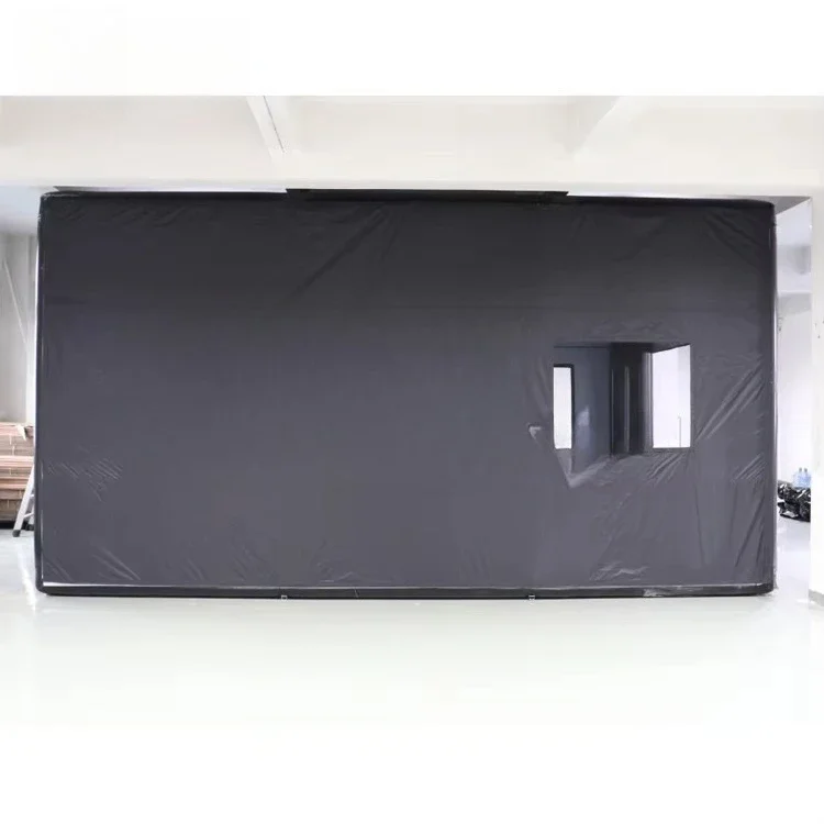 Portable Golf Clubs Training Inflatable Simulator Golf Tent Practice Inflatable Golf Hitting Screen Tent