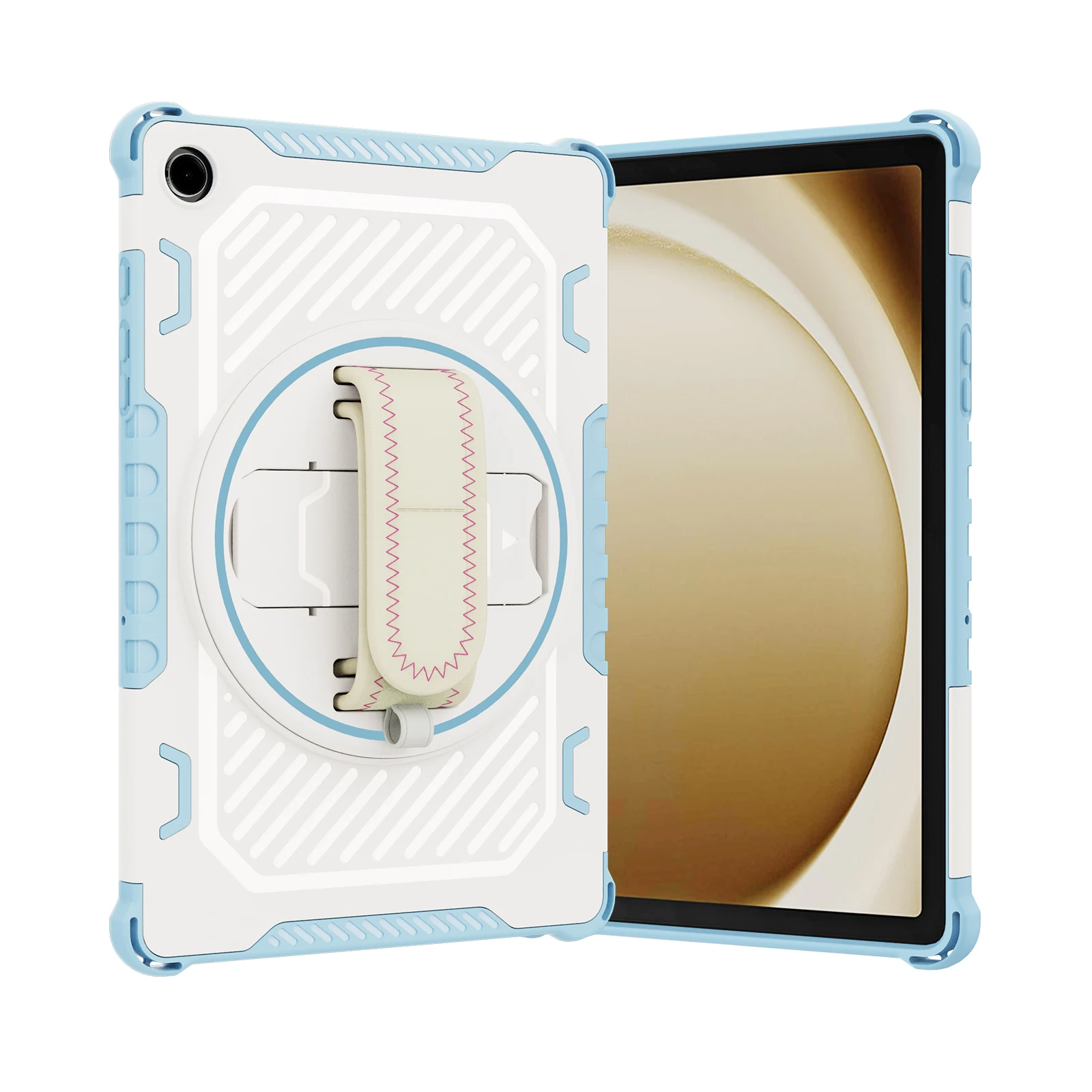 

Stand Case For Samsung Tab A11 A9 8.7" SM-X130 X135 X110 X115 Plus 11.0" SM-X230 X236 X210 X216 A8 10.5" SM-X200 X205 X207 Cover