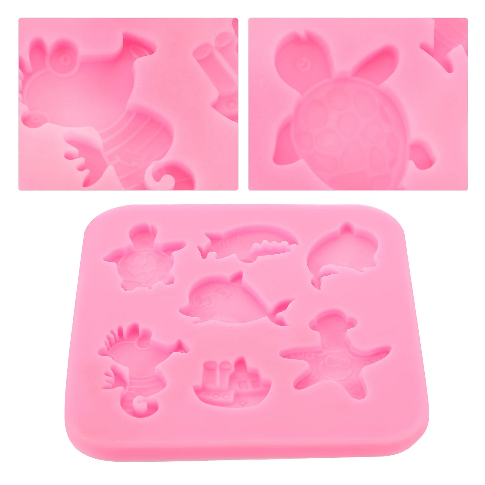 

1Pcs Reusable Mold Non-Stick Silicone Baking Mold for Cake DIY Chocolate Ice Cube Candy Baking Accessory