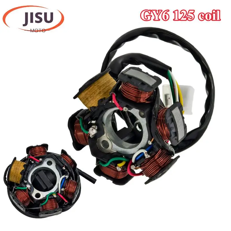 

Motorcycle Ignition Stator Magneto Coil For GY6 49cc 50cc 110cc 125cc 150cc 139QMB 147QMD 152QMI 157QMJ Scooter Moped