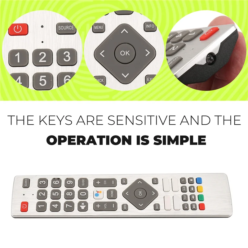 AY14 -1 PCS RMC0133 Controle Remoto Substituir Peças de Reposição Para Sharp TV Controle Remoto Configuração Gratuita