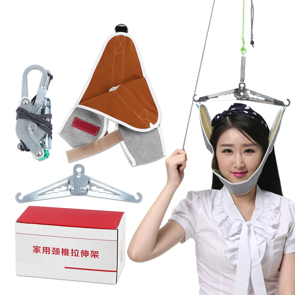 Door Neck Device Kit Stretcher Adjustment Chiropractic Back Head Massager relaxation Cervical Traction Health Care Kits