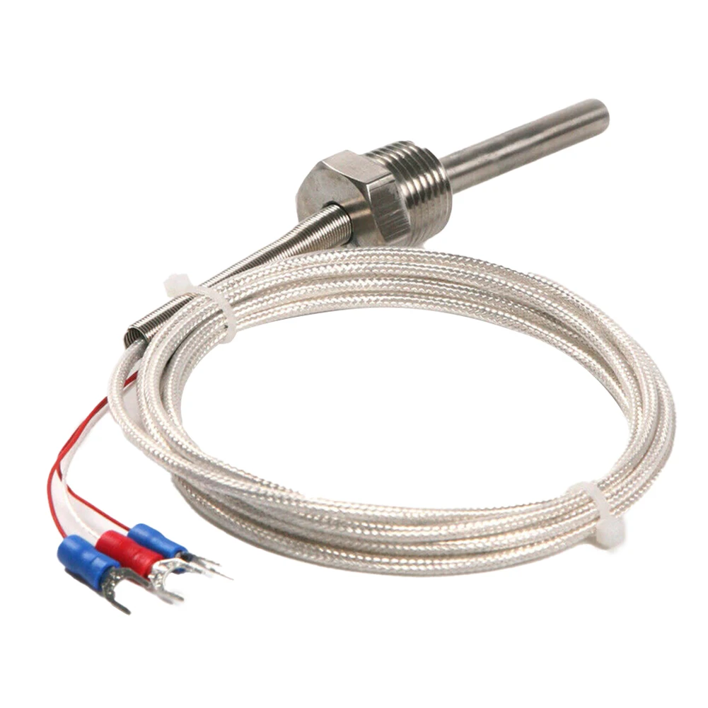 Cable RTD Pt Stainless Steel Probe Mm PT NPT Normal Temperature Range Terminal Contact EA Version Without Lugs