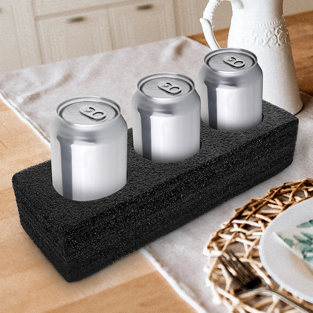 

2pcs Cup Holder Tray Beverage Carrier Drink Holders Takeout Coffee Milk Tea Cup Trays Reusable Portable Foam Pearl