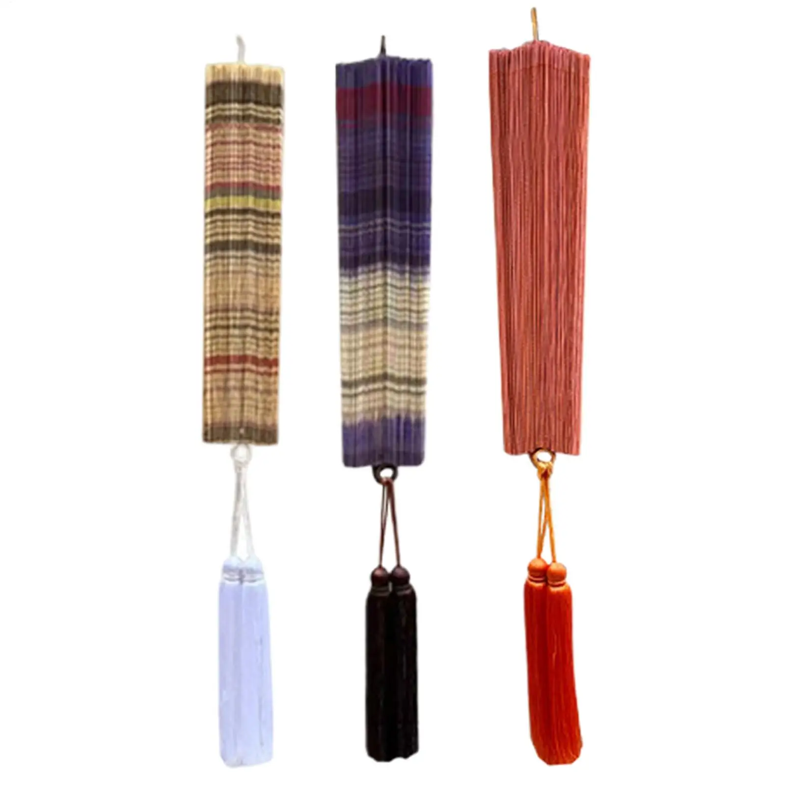 40 inch handmade bamboo decorative wall fan Bohemian style headboard wall decoration Ornament with Tassel for Home Living Room