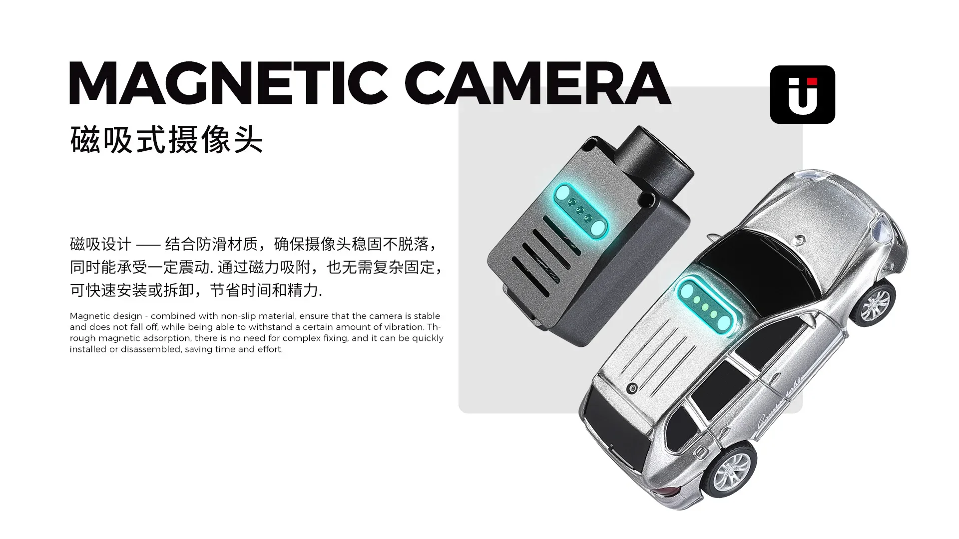Full-scale remote control aircraft model, four-wheel drive Porsche FPV aerial photography car off-road RC car model